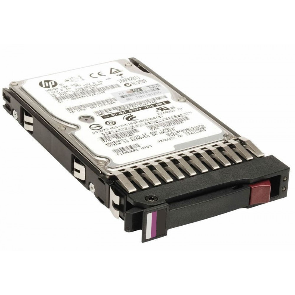 Жесткий диск HPE 300GB SAS 2.5", 10K SC 12G