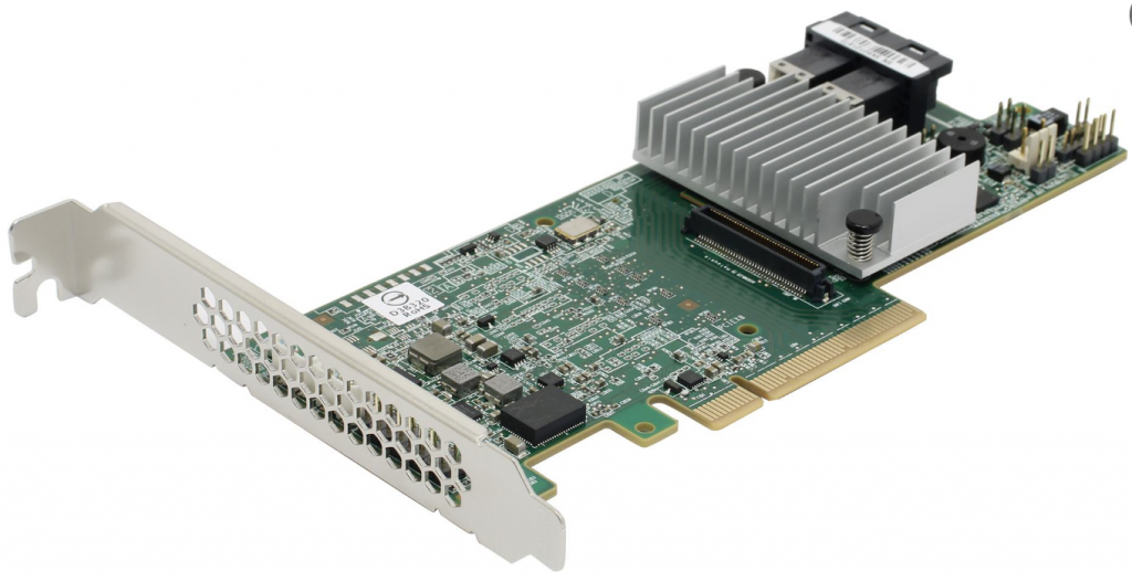 Контроллер LSi MegaRAID SAS 9460-8i SGL (8-Port Int., 12Gb/s SAS/SATA/ PCIe (NVMe), PCIe 3.1, 2GB DDR4)