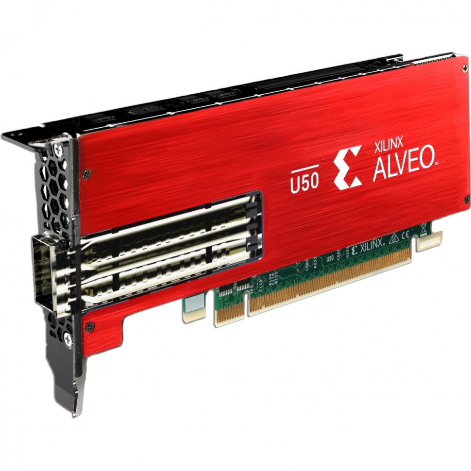Серверная карта ASUS XILINX ALVEO U50 PCIE CARD