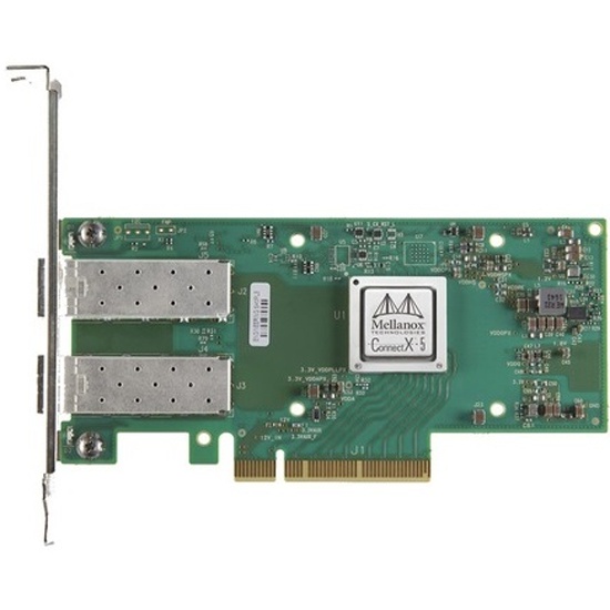 Cетевая карта Mellanox ConnectX-5 EN network interface card for OCP, with host management, 25GbE dual-port SFP28, PCIe3.0 x8